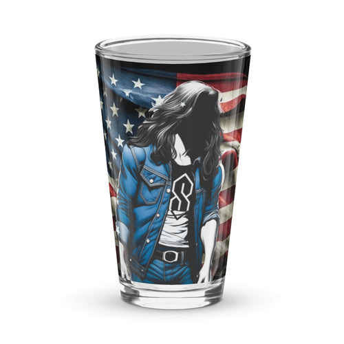 Shaker pint glass